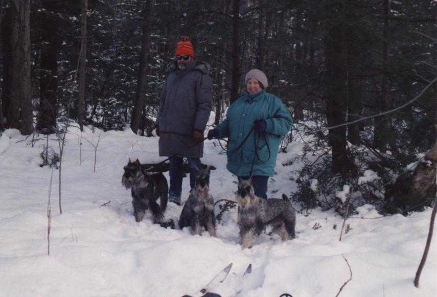 Here we are getting some fresh air and exercise.